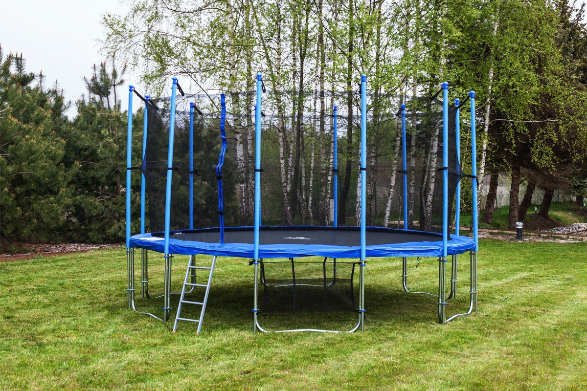 TRAMPOLINA OGRODOWA 14FT 427-434CM, 6 PODWÓJNYCH NÓG /SONIFIT TRAMPOLINA OGRODOWA 14FT 427-434CM, 6 PODWÓJNYCH NÓG /SONIFIT
