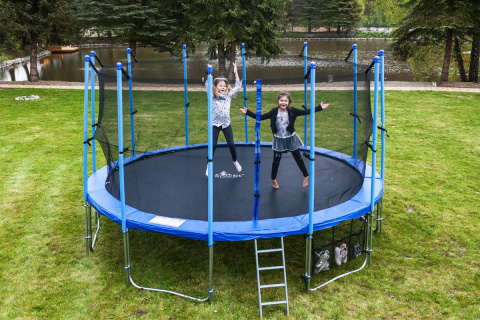TRAMPOLINA OGRODOWA 14FT 427-434CM, 6 PODWÓJNYCH NÓG /SONIFIT TRAMPOLINA OGRODOWA 14FT 427-434CM, 6 PODWÓJNYCH NÓG /SONIFIT