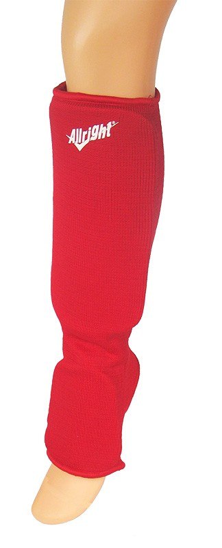 NAGOLENNIKI ZE STOPĄ BAWEŁNA CZERW. ROZM. L /ALLRIGHT