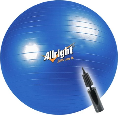 PIŁKA DO ĆWICZEŃ FITNESS FE070 85CM /ALLRIGHT