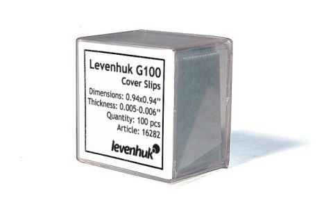 SZKIEŁKA NAKRYWKOWE G100 100 SZTUK /LEVENHUK SZKIEŁKA NAKRYWKOWE G100 100 SZTUK /LEVENHUK