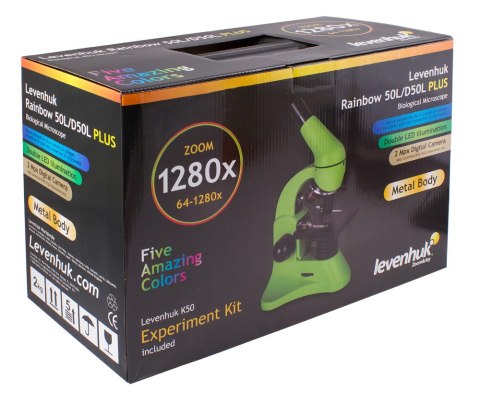 MIKROSKOP RAINBOW 50L PLUS AZURE /LEVENHUK MIKROSKOP RAINBOW 50L PLUS AZURE /LEVENHUK
