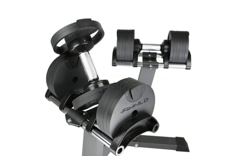 HANTLE REGULOWANE ZE STOJAKIEM 2X20KG /FINNLO