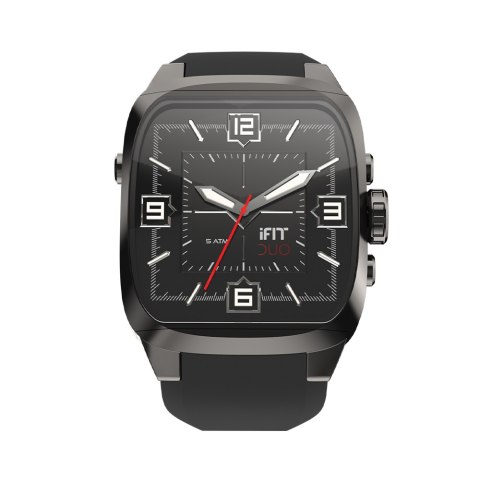 ZEGAREK SPORTOWY SMARTWATCH DUO SQUARE MEN /IFIT ZEGAREK SPORTOWY SMARTWATCH DUO SQUARE MEN /IFIT