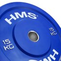 OBCIĄŻENIE GUMOWANE OLIMPIJSKIE TOB 15KG /HMS