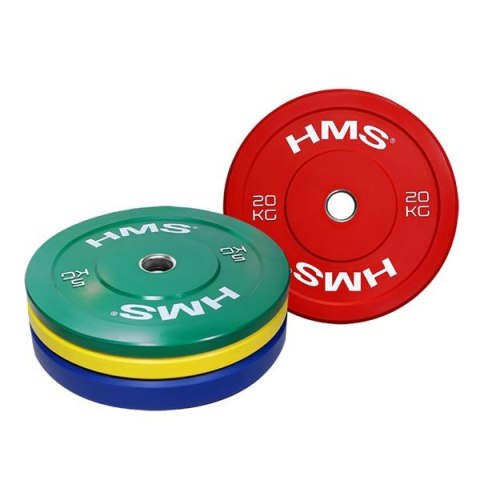 OBCIĄŻENIE GUMOWANE OLIMPIJSKIE TOB 15KG /HMS OBCIĄŻENIE GUMOWANE OLIMPIJSKIE TOB 15KG /HMS
