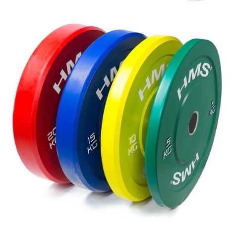 OBCIĄŻENIE GUMOWANE OLIMPIJSKIE TOB 15KG /HMS OBCIĄŻENIE GUMOWANE OLIMPIJSKIE TOB 15KG /HMS
