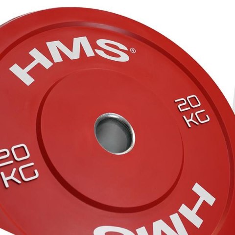 OBCIĄŻENIE GUMOWANE OLIMPIJSKIE TOB 20KG /HMS OBCIĄŻENIE GUMOWANE OLIMPIJSKIE TOB 20KG /HMS