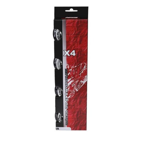 KÓŁKA DO ROLEK 80X24 82A PU CZARN. 4SZT /NILS KÓŁKA DO ROLEK 80X24 82A PU CZARN. 4SZT /NILS