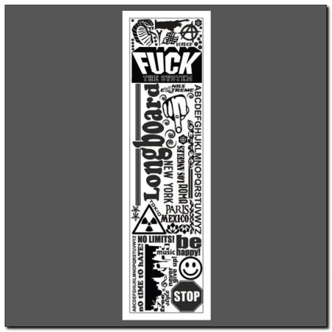 DESKOROLKA LONGBOARD ABEC-7 WOOD 101,5X25,5CM /NILS