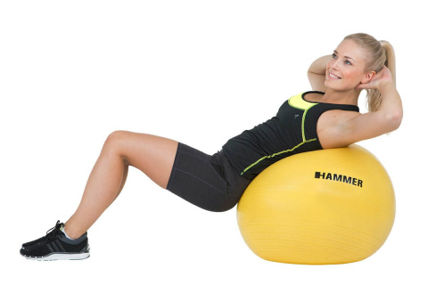 PIŁKA DO ĆWICZEŃ FITNESS HAB 55CM /HAMMER PIŁKA DO ĆWICZEŃ FITNESS HAB 55CM /HAMMER