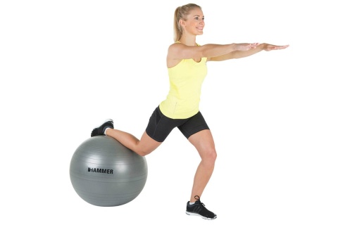 PIŁKA DO ĆWICZEŃ FITNESS HAB 65CM /HAMMER PIŁKA DO ĆWICZEŃ FITNESS HAB 65CM /HAMMER