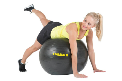 PIŁKA DO ĆWICZEŃ FITNESS HAB 75CM /HAMMER PIŁKA DO ĆWICZEŃ FITNESS HAB 75CM /HAMMER