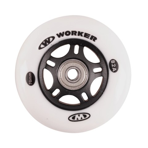 KÓŁKA DO ROLEK 70MM Z CARBOWANYMI ŁOŻYSKAMI ABEC-5 /WORKER KÓŁKA DO ROLEK 70MM Z CARBOWANYMI ŁOŻYSKAMI ABEC-5 /WORKER