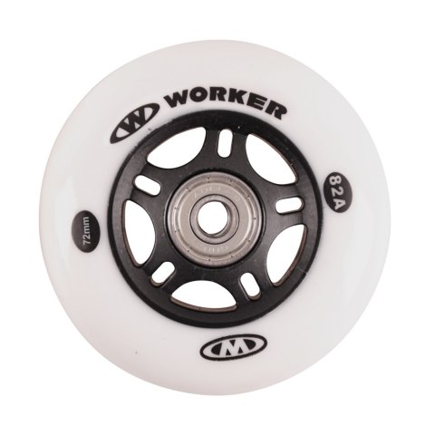KÓŁKA DO ROLEK 72MM Z CHROM. ŁOŻYSKAMI ABEC-7 /WORKER KÓŁKA DO ROLEK 72MM Z CHROM. ŁOŻYSKAMI ABEC-7 /WORKER