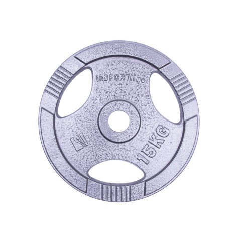 OBCIĄŻENIE STALOWE HANE 15KG 30MM /INSPORTLINE OBCIĄŻENIE STALOWE HANE 15KG 30MM /INSPORTLINE