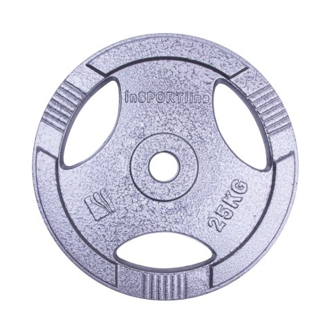 OBCIĄŻENIE STALOWE HANE 25KG 30MM /INSPORTLINE OBCIĄŻENIE STALOWE HANE 25KG 30MM /INSPORTLINE