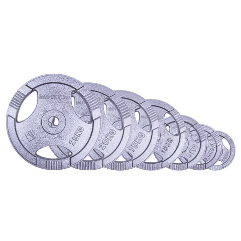 OBCIĄŻENIE STALOWE HANE 25KG 30MM /INSPORTLINE OBCIĄŻENIE STALOWE HANE 25KG 30MM /INSPORTLINE