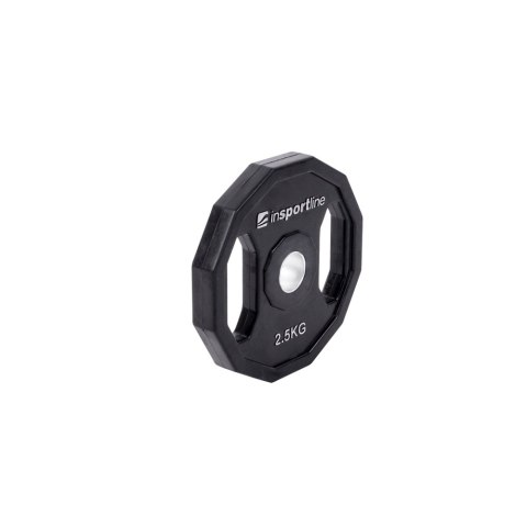 OBCIĄŻENIE GUMOWANE RBTN 2,5KG 30MM /INSPORTLINE OBCIĄŻENIE GUMOWANE RBTN 2,5KG 30MM /INSPORTLINE