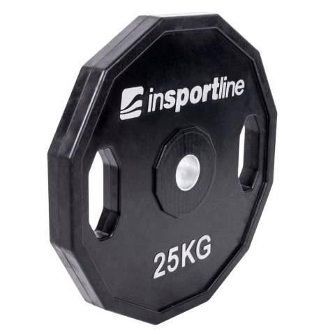 OBCIĄŻENIE GUMOWANE RBTN 25KG 30MM /INSPORTLINE OBCIĄŻENIE GUMOWANE RBTN 25KG 30MM /INSPORTLINE