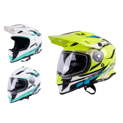 KASK MOTOCYKLOWY V331 ROZM. XS (53-54) /W-TEC KASK MOTOCYKLOWY V331 ROZM. XS (53-54) /W-TEC