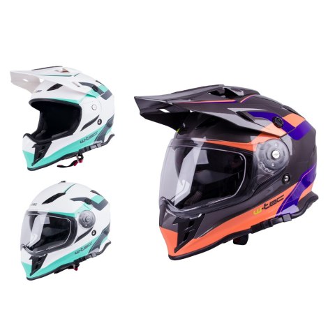 KASK MOTOCYKLOWY V331 ROZM. M (57-58) /W-TEC KASK MOTOCYKLOWY V331 ROZM. M (57-58) /W-TEC