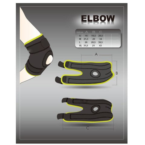 STABILIZATOR NA ŁOKIEĆ S5621 ROZM. XL /INSPORTLINE STABILIZATOR NA ŁOKIEĆ S5621 ROZM. XL /INSPORTLINE