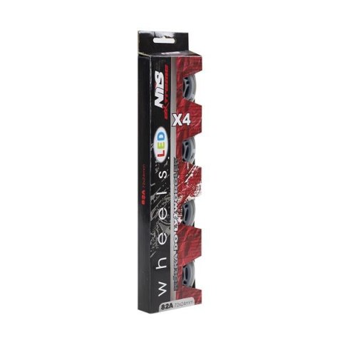 KÓŁKA DO ROLEK PU 72X24 82A LED-3 BIAŁ. 4SZT /NILS KÓŁKA DO ROLEK PU 72X24 82A LED-3 BIAŁ. 4SZT /NILS