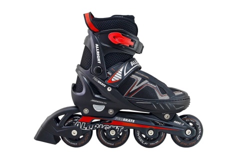 ŁYŻWOROLKI PROSKATE ROZM. 33-36 CZERW. /ALLRIGHT