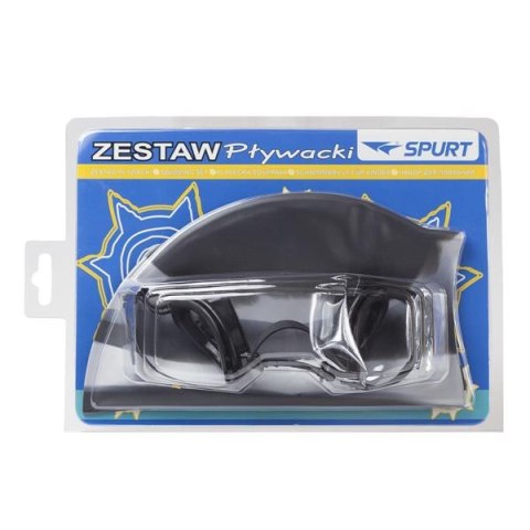 ZESTAW PŁYWACKI CZEPEK ZEBRA MI2 OKULARY 1100 AF 11 /SPURT ZESTAW PŁYWACKI CZEPEK ZEBRA MI2 OKULARY 1100 AF 11 /SPURT