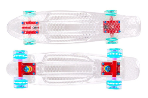 DESKOROLKA FISZKA LED-TRANSPY 58CM /WORKER
