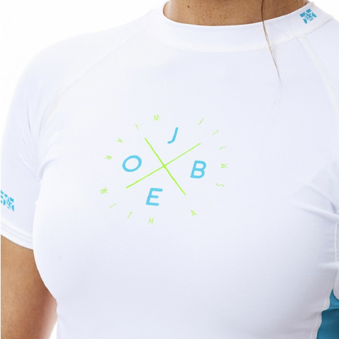 KOSZULKA DAMSKA DO SPORTÓW WODNYCH RASHGUARD BIAŁ. ROZM. XL /JOBE KOSZULKA DAMSKA DO SPORTÓW WODNYCH RASHGUARD BIAŁ. ROZM. XL /JOBE