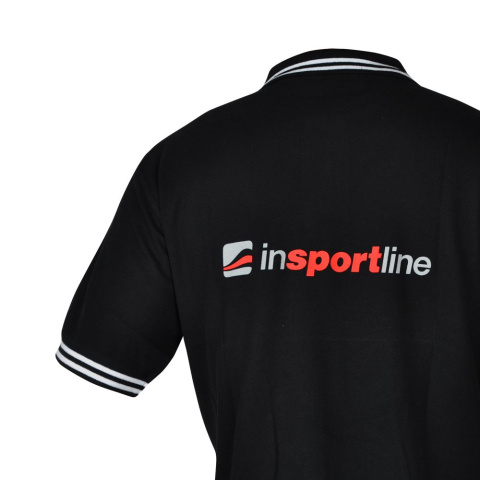 KOSZULKA MĘSKA POLO CZARN. ROZM. L /INSPORTLINE KOSZULKA MĘSKA POLO CZARN. ROZM. L /INSPORTLINE