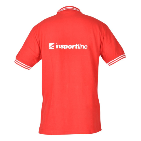 KOSZULKA MĘSKA POLO CZERW. ROZM. XXL /INSPORTLINE KOSZULKA MĘSKA POLO CZERW. ROZM. XXL /INSPORTLINE