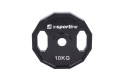 OBCIĄŻENIE GUMOWANE RBTN 10KG 30MM /INSPORTLINE
