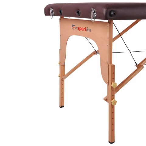 STÓŁ DO MASAŻU TAISAGE 2-CZĘŚCIOWY WOODEN BRĄZ. /INSPORTLINE STÓŁ DO MASAŻU TAISAGE 2-CZĘŚCIOWY WOODEN BRĄZ. /INSPORTLINE