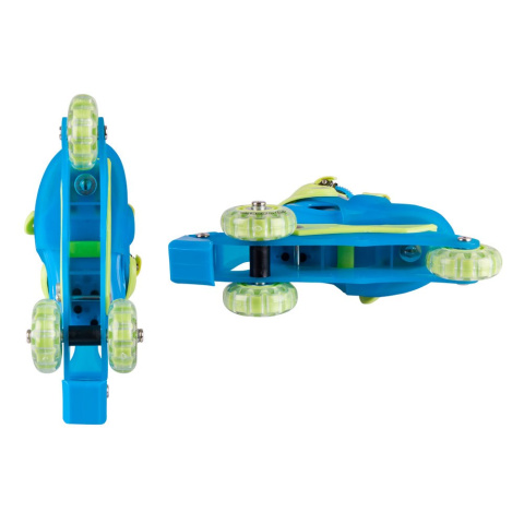 ŁYŻWOROLKI DZIECIĘCE TRIGO LED NIEB. ROZM. XS 26-29 /WORKER