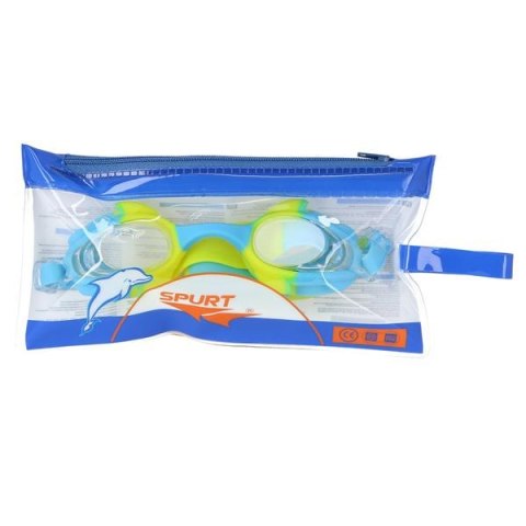 OKULARY PŁYWACKIE JR3 AF NIEB. /SPURT