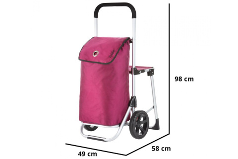 WÓZEK ZAKUPOWY RELAX PREMIUM Z SIEDZISKIEM /CRUISER WÓZEK ZAKUPOWY RELAX PREMIUM Z SIEDZISKIEM /CRUISER