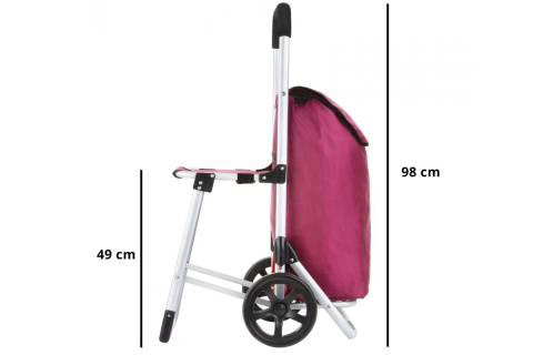 WÓZEK ZAKUPOWY RELAX PREMIUM Z SIEDZISKIEM /CRUISER WÓZEK ZAKUPOWY RELAX PREMIUM Z SIEDZISKIEM /CRUISER