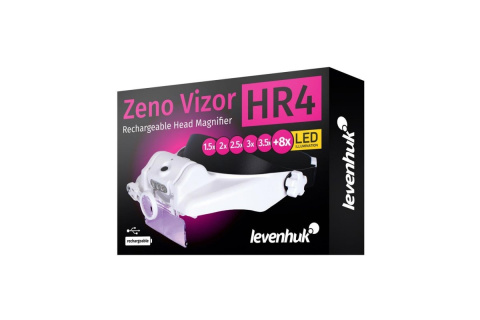 LUPA NAGŁOWNA ZENO VIZOR HR4 Z AKUMULATOREM /LEVENHUK LUPA NAGŁOWNA ZENO VIZOR HR4 Z AKUMULATOREM /LEVENHUK