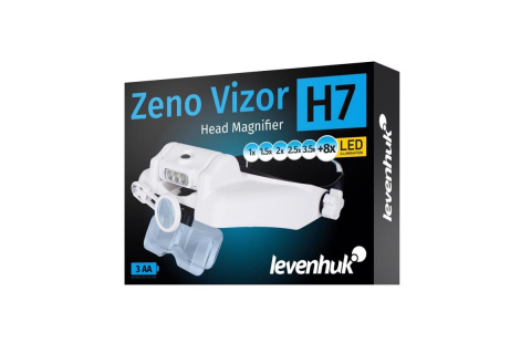 LUPA NAGŁOWNA ZENO VIZOR H7 /LEVENHUK LUPA NAGŁOWNA ZENO VIZOR H7 /LEVENHUK