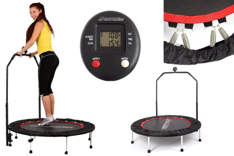 TRAMPOLINA FITNESS PROFI DIGITAL 100CM /INSPORTLINE