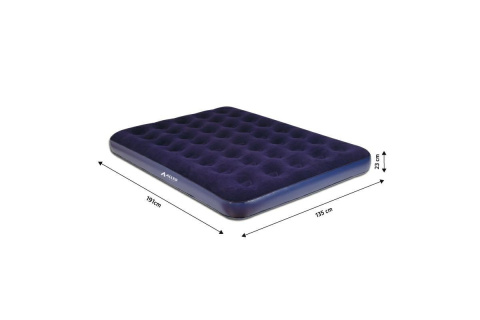MATERAC WELUROWY CLASSIC DOUBLE 191X135X23CM /ALLTO MATERAC WELUROWY CLASSIC DOUBLE 191X135X23CM /ALLTO