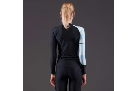 KOSZULKA RASHGUARD DAMSKA ILLUSION NIEB. ROZM. M /AQUA MARINA KOSZULKA RASHGUARD DAMSKA ILLUSION NIEB. ROZM. M /AQUA MARINA