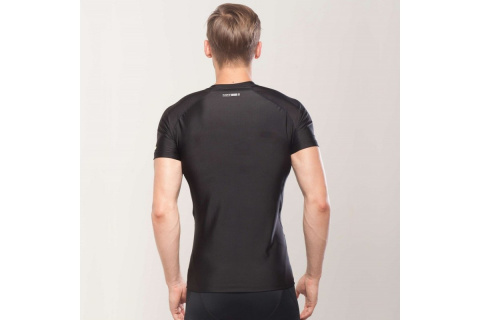 KOSZULKA RASHGUARD SCENE CZARN. ROZM. L /AQUA MARINA KOSZULKA RASHGUARD SCENE CZARN. ROZM. L /AQUA MARINA