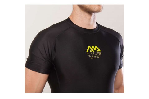 KOSZULKA RASHGUARD SCENE CZARN. ROZM. S /AQUA MARINA KOSZULKA RASHGUARD SCENE CZARN. ROZM. S /AQUA MARINA