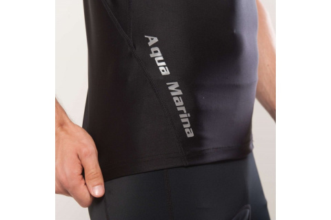 KOSZULKA RASHGUARD SCENE CZARN. ROZM. S /AQUA MARINA KOSZULKA RASHGUARD SCENE CZARN. ROZM. S /AQUA MARINA