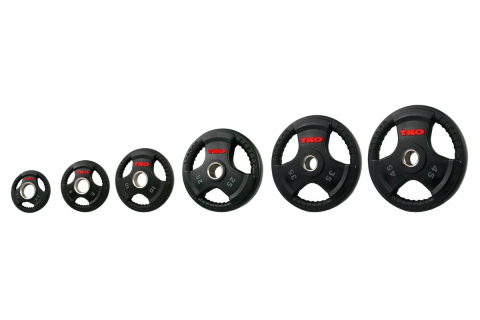 OBCIĄŻENIE GUMOWANE OLIMPIJSKIE TRI GRIP 12KG /TKO OBCIĄŻENIE GUMOWANE OLIMPIJSKIE TRI GRIP 12KG /TKO