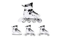 ŁYŻWOROLKI REGULOWANE 4W1 NH10905 ROZM. L (39-42) /NILS